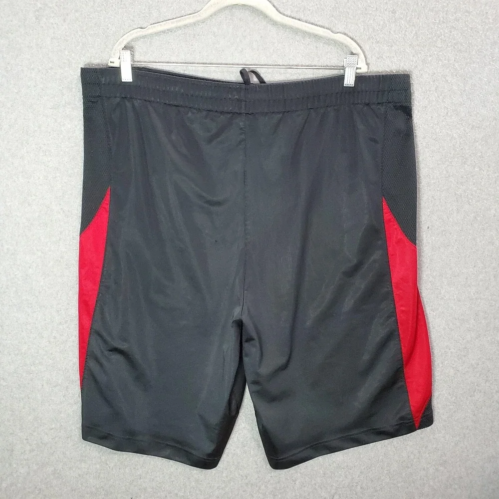 Air Jordan Men Activewear Shorts XL Black Red Durasheen Basketball Jumpman READ